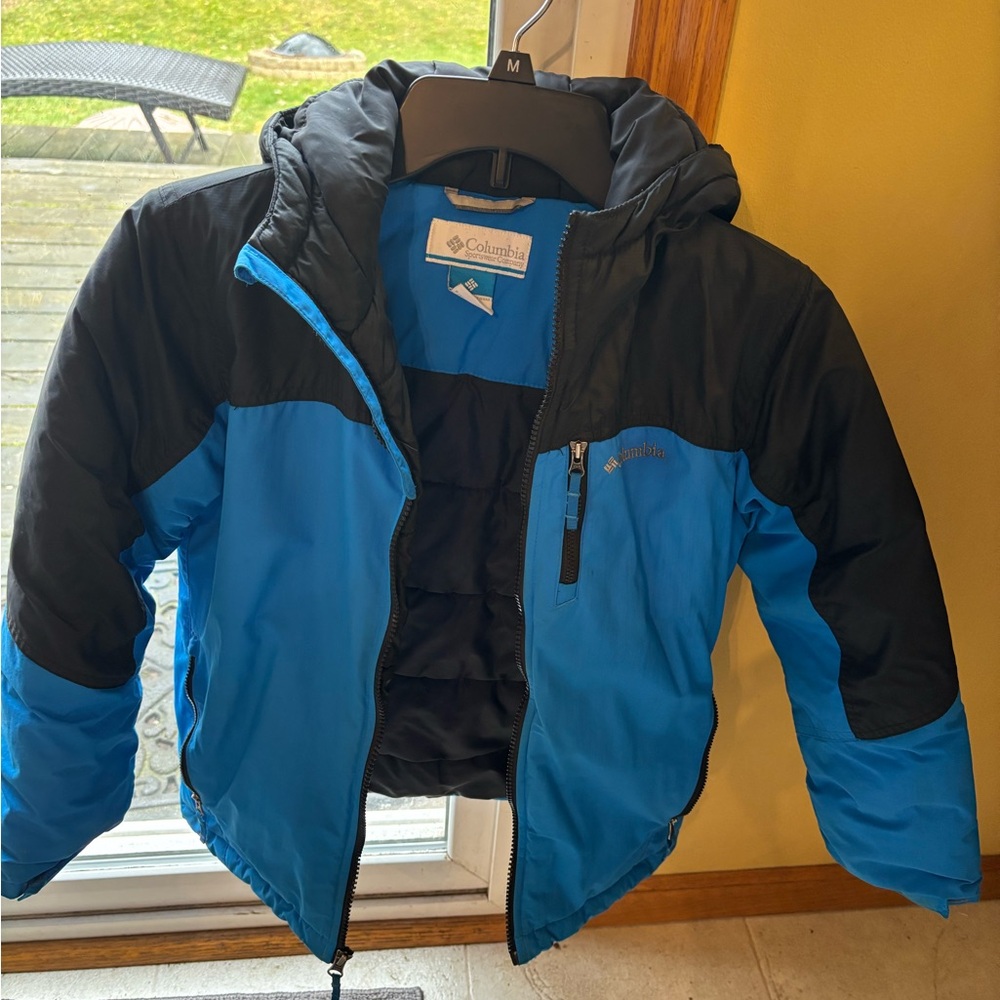 Columbia Kids Puffer Jacket in Blue and Black
